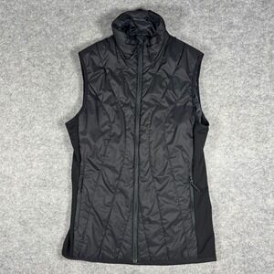Icebreaker Womens MerinoLOFT Helix Vest Black Quilted Wool Insulated Small